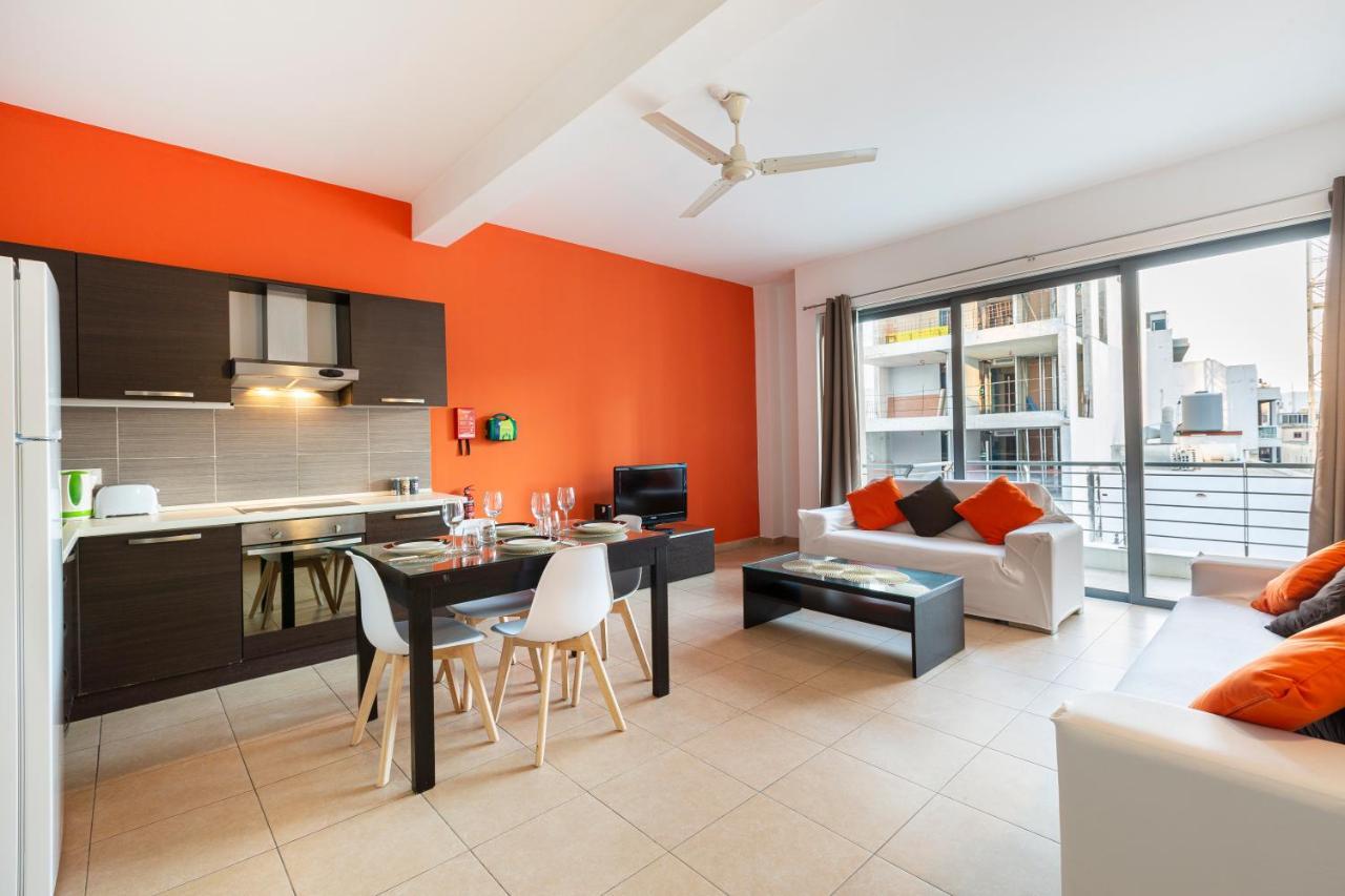 Lovely, Spacious High Floor Apt In Central Pv & Ac By 360 Estates Сент Джулианс Экстерьер фото